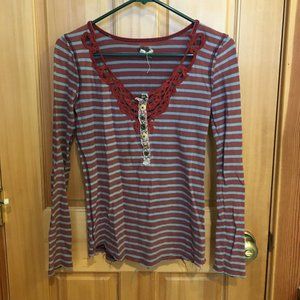 Free People Long Sleeve Shirt